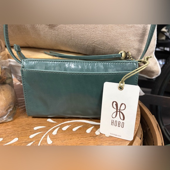 HOBO Handbags - HOBO Teal Leather Crossbody Bag